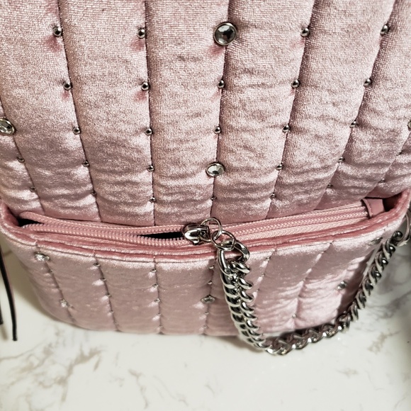 Victoria's Secret Velvet Backpack - Picture 2 of 4